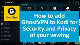 How to install a VPN on Kodi