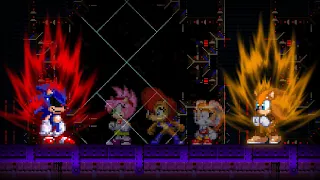 Amy, Cream & Sally Survived!!! Best Ending!!! To Be Continued!!! | Sally.exe: CN - Eye of three