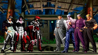 The King of Fighters (MUGEN) | Orochi Iori vs Yamazaki