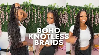 HUMAN HAIR BOHO BRAIDS | MILKY WAY BULK HUMAN HAIR