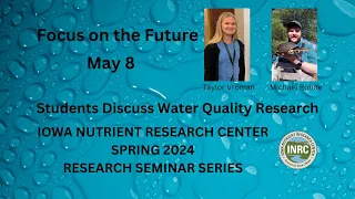 Focus on the Future - INRC Spring 2024 Seminar Series - May 8