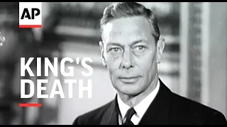 TRAGIC NEWS OF KING'S DEATH - 1952