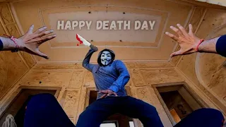 Happy Death Day 👺| Escaping Horror Pov | Ghost Parkour Pov | @Flyingmeenaboi in 2022