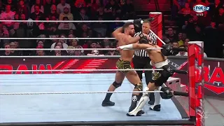 Mustafa Ali Vs Austin Theory - WWE Raw 21/11/2022 (En Español)