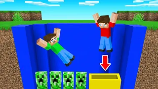 This Minecraft Dropper RUINED Our FRIENDSHIP!