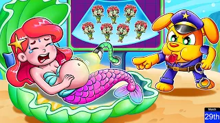 100 Baby Mermaids - Zombie Mermaid Pregnant Song + More Zozobee Nursery Rhymes & Kids Songs