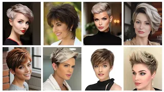 Top 15 Short Haircuts for Women | Short Bob & Pixie Hair Transformations@HaircutBob-xs3zp