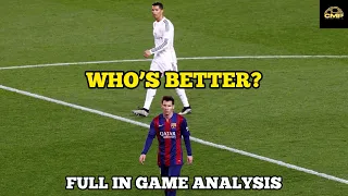 Analysing Ronaldo's & Messi's individual clips in this epic El clasico | Improve your inner game