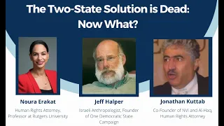 Two State Solution is Dead- Now What? Webinar