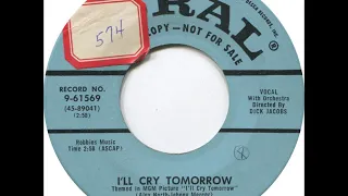 Johnny Desmond - I'll Cry Tomorrow