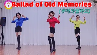 [블라썸]Ballad of Old Memories (추억의 발라드)  Line dance||블라썸 수요크루#퀸코리아부천지부 #부천라인댄스