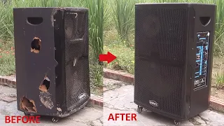 Rehabilitation of injured portable speakers - Design help 1 people you