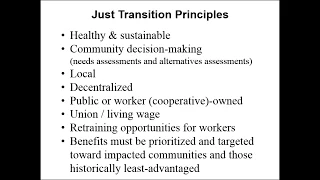 A Just Transition: What It Means & How We Get There