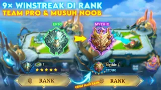 9× WINSTREAK!! TIPS WINSTREAK SOLO RANK NAIK TIER DENGAN CEPAT SEASON 28