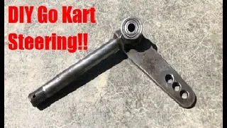 DIY Go Kart Steering! (Easy)