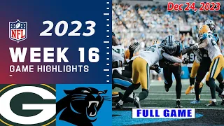 Green Bay Packers vs Carolina Panthers 4th-Final FULL GAME Week 16 | NFL Highlights Today 12/24/2023