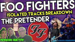 Foo Fighters - The Pretender - [ISOLATED TRACKS - REACTION & ANALYSIS] musicians react S02E01