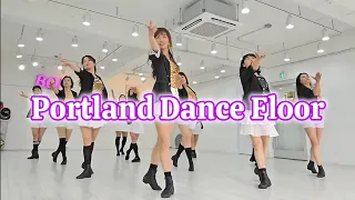 Portland Dance Floor - Line Dance (Intermediate) 인천본라인댄스 010 2880 0811