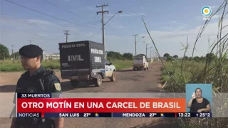 TV Pública Noticias - 33 muertos en cárcel de Brasil