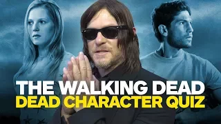 The Walking Dead Cast Takes Ultimate Dead Characters Quiz