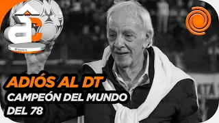 MURIÓ César Luis Menotti a los 85 años: futbolistas, directores y clubes lo despidieron