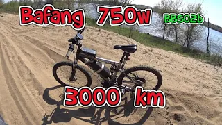 Bafang 750w - przebieg 3000 km
