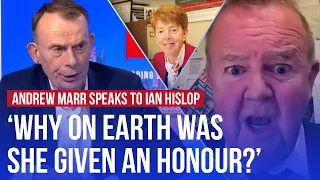 Giving Paula Vennells a CBE was 'ignorant and stupid' | Ian Hislop speaks to Andrew Marr