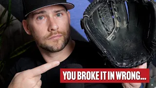How to Break in a Baseball Glove According to Position