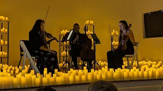 Nice little date night with a candlelit string quartet at Candlelight: A Tribute to Adele