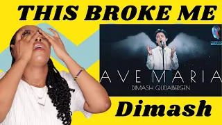 Dimash - AVE MARIA (THIS LEFT ME EMOTIONALLY DRAINED) REACTION!!