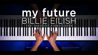 Billie Eilish - my future | The Theorist Piano Cover