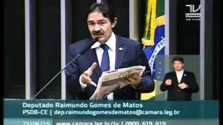 Dep. Raimundo Matos fala sobre a urgência das obras de transposição do rio São Francisco