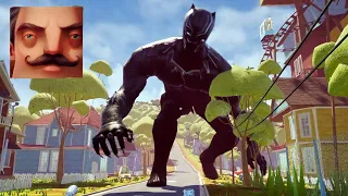 Hello Neighbor - New Neighbor Big Black Panther Act 1 Gameplay Walkthrough