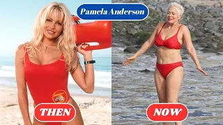 Baywatch (1989) All Cast Then and Now 2024