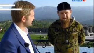 Николай Басков и Тимати в программе "Команда" с Рамзаном Кадыровым