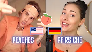 Ich singe "Peaches" 🍑 auf DEUTSCH 🤯 Justin Bieber (Cover) 🇩🇪 | Jamie Roseanne