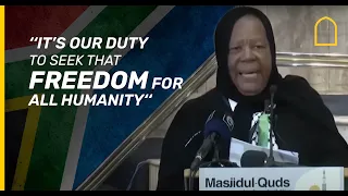 FULL SPEECH: South African minister thanks Muslims for their support and reflects on ICJ judgement