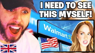 Brit Reacts to 10 weird things I saw at WALMART | Visiting the USA as a European