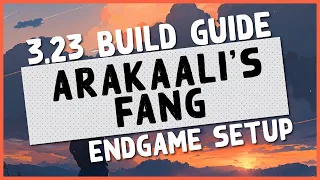 3.23 | THIS IS WHAT MINMAXED ARAKAALI LOOKS LIKE - PoE Affliction Arakaalis Fang Endgame Build Guide