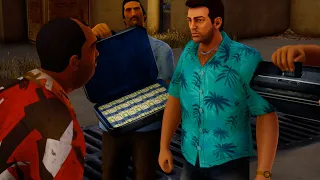 How Drug Deal Failed looks in GTA Vice City Definitive Edition #GTATrilogy