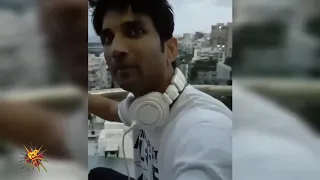 Sushant Singh Rajput last Video during lockdown with dark circles in the Eyes !