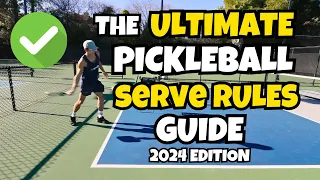 Pickleball Serving Rules 2024 | Everything You Need to Know