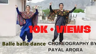 Punjabi song choreography on balle balle| bride and prejudice