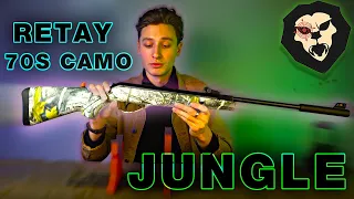 ОБЗОР Пневматическая винтовка Retay 70S Camo (Jungle)