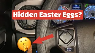 Toyota Tacoma Hidden Features!