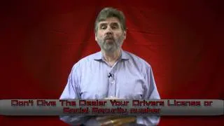 Car Negotiation Tips 26 - Don't give them your Drivers License or Social Security number