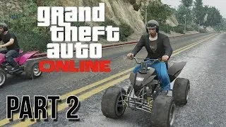 Grand Theft Auto 5 ONLINE Walkthrough - Part 2 - Multiplayer GTA 5