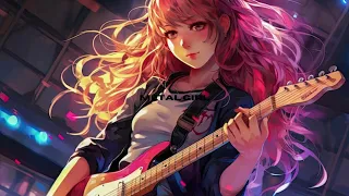 METAL GIRL - Electric Super solo/Energetic Playlist for traveling, rocking and playing guitar