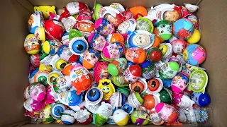 A Lot’s Of Surprise Eggs and Kinder Joy Toys Unboxing | Surprise Candies with Fun Toys Inside | ASMR