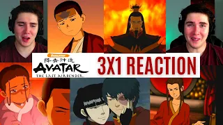 REACTING to *3x1 Avatar: The Last Airbender* AANG HAS HAIR?? (First Time Watching) ATLA